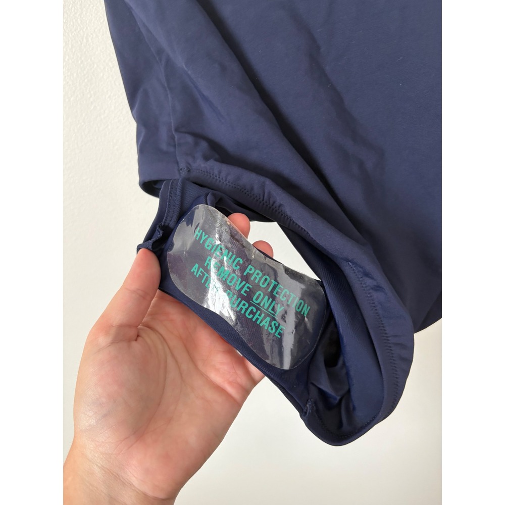 NWT CALIA Twisted Bandeau One Piece Swimsuit – Opulent Blue – Size 12 - Picture 4 of 6